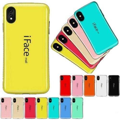 Shockproof Case For Iphone 12 11 PRO XS MAX XR Iface Mall Plastic Anti-Skid Cover For IPhone 12 Mini SE 2020 6 6s 7 8 Plus