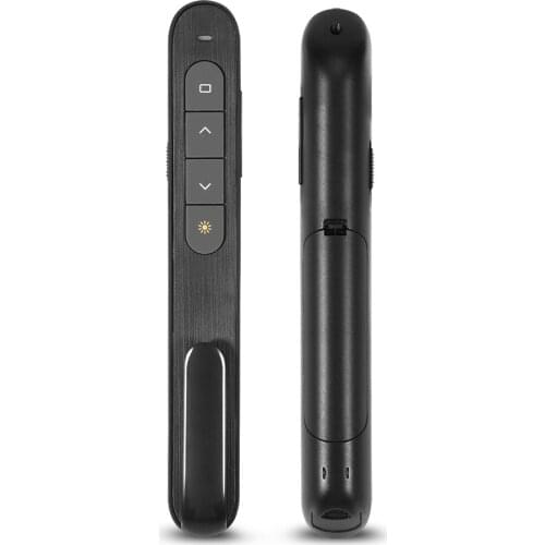 SOONHUA 2.4G Wireless Laser Presentation Pointer Power Point Presenter Remote Control PPT Clicker Pen