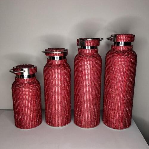 Valentines Day 350ml/500ml/600ml/750ml Stylish Water Drink Vacuum Bottle Creative Thermoses Bottle Lightweight for Travel