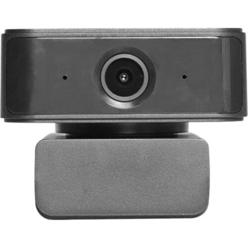 Webcam 1080P HD with Noise Canceling Microphone AI Tracking and Zoom Function 360° Rotating Plug and Play PC Camera