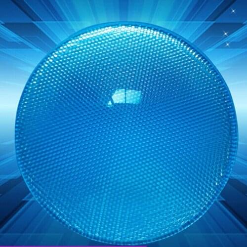 1PC Round Plastic Solar Compound Eye Fresnel Condenser Lens flys-eye lens Focal Length