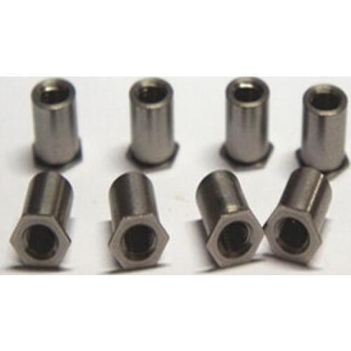 100PCS M6*6 MM Flat Hex Rivet Nut Rivnut Insert Nutsert column Nut