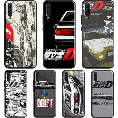 Initial D Car Case For Samsung A51 A71 A41 A31 A11 A21S A20e A40 A50 A70 A02S A12 A32 A42 A52 A72 Coque