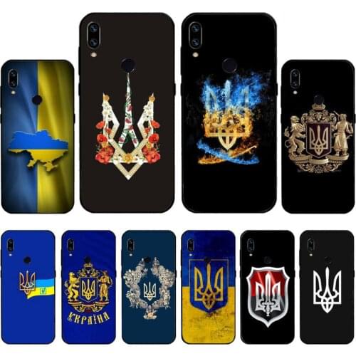 Ukraine Flag Phone Case For Xiaomi Redmi 7 9t 9se k20 mi8 max3 lite 9 note 8 9s 10 pro