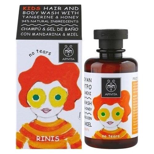 APIVITA KIDS ECO GEL Y CHAMPU NARANJA Y MIEL