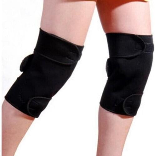 Hot Sale 1 Pair Tourmaline Self Heating Knee Pads Magnetic Therapy Knee Supports Belt