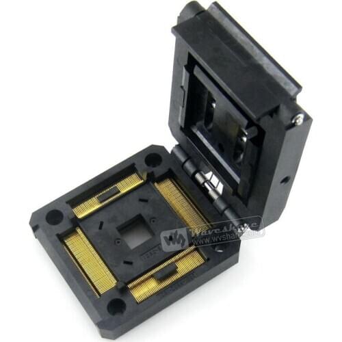 IC51-2084-1052-11 Yamaichi IC Test & Burn-in Socket for QFP208/TQFP208/FQFP208/PQFP208 package 0.5 mm Pitch