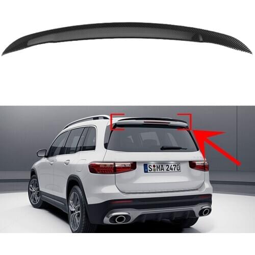 Carbon Fiber Rear Bumper Car Spoiler Body Kit For Mercedes Benz GLB 2020-2024 X247 GLB180 GLB200 GLB220 GLB250 GLB35 AMG LINE