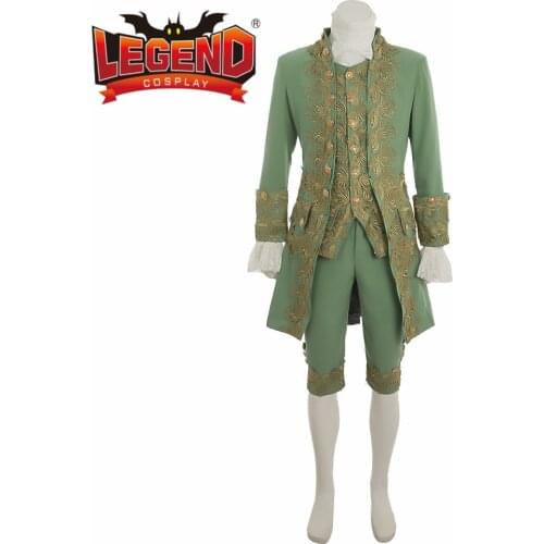 Victorian Gentleman Elegant Gothic Aristocrat 18th Century Cosplay Medieval Royal Men Court Dress Costume Victorian mens outfit