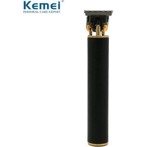 Kemei 1971 Electric Hair Trimmer Rechargeable Cordless For Men Beard Trimmer 0mm Baldheaded Hair Clipper Cutting Machine