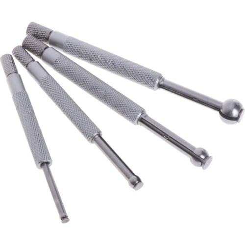 4x Small Hole Bore Gauge Set Full Ball Type Gage 1/8~1/2" 0.125 - 0.5" 3-13mm