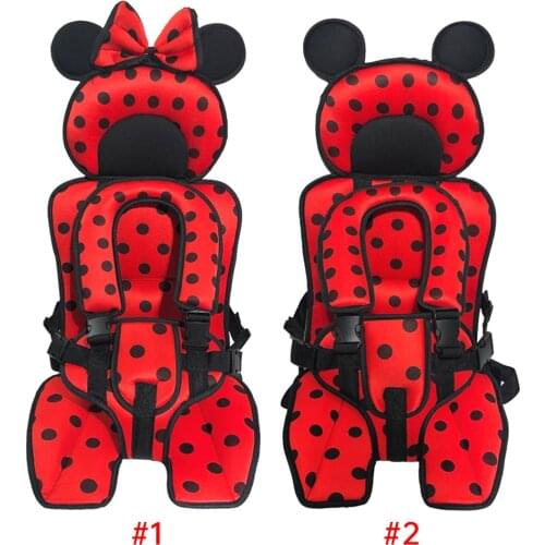 2021 New Car Seat Childrens Seat Cushion Portable Seat Cushion Baby Fixed Strap Baby Safety Belt Safe Seat 2-8Years Old Baby