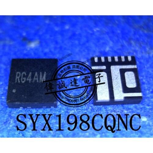 1Pieces new Original SYX198CQNC RG4AM RG4GJ RG5BC RG5GH RG4 RG5 QFN In stock real picture