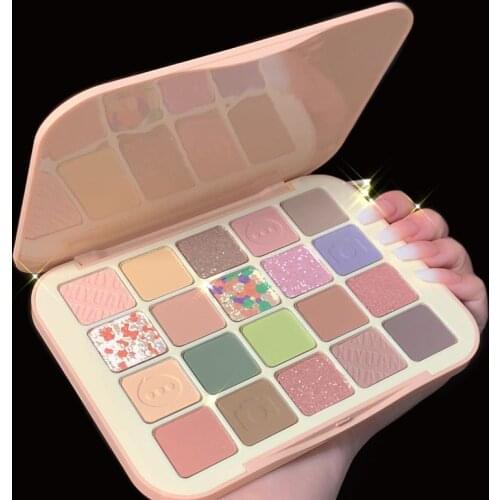 20-color Eyeshadow Palette Pearlescent Eyeshadow Matte Eyeshadow Glitter Eyeshadow High Quality Professional Makeup Palette