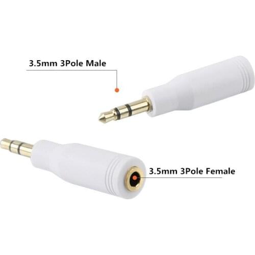 Headphone extension cord conversion head computer audio cable 3.5mm male to female male to female MP3 grade 3 male and female
