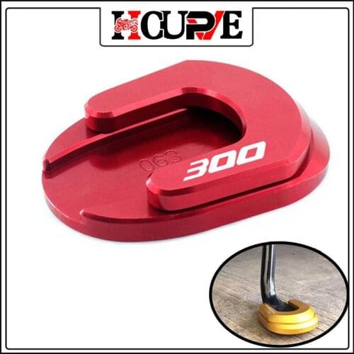 For HONDA Forza300 Forza250 Forza125 MF13 Forza 300 200 125 Motorcycle CNC Kickstand Sidestand Stand Extension Enlarger Pad