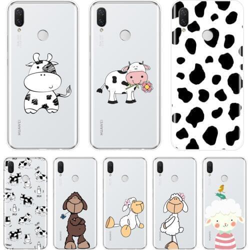Back Cover For Huawei Nova Smart Lite 2017 Cow Sheep Animal Goat Silicone Soft Phone Case For Huawei Nova 2i 2 Lite Plus 3 3I 3E