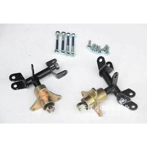 ATV Parts Modified Four-Wheel Bull Front Steering Knuckle Disc Brake Horn Double Drum Brake Flange Wheel Seat Assembly