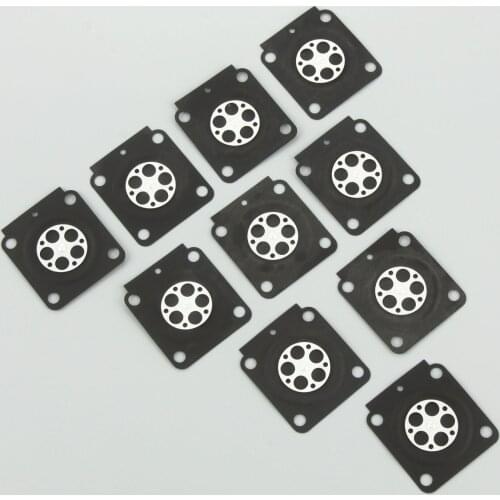 10pcs FS55 FS38 Carburetor Rebuild Kit Metering Diaphragm Gaskets fit For ZAMA A015053 STIHL Trimmer Brush Cutter Spare Parts