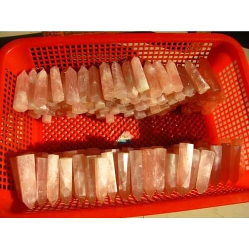 1000g AAA++ Natural rose quartz Crystal Point Healing Cut Polished