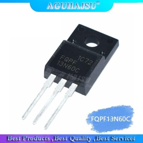 5pcs/lot FQPF13N60C 13NM60N 13N60 K13A60D 13A600V TO-220F MOSFET