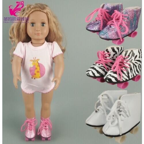 7.5 cm doll boots for 43 cm baby doll shoes for 18 inch girl doll winter skiing boots