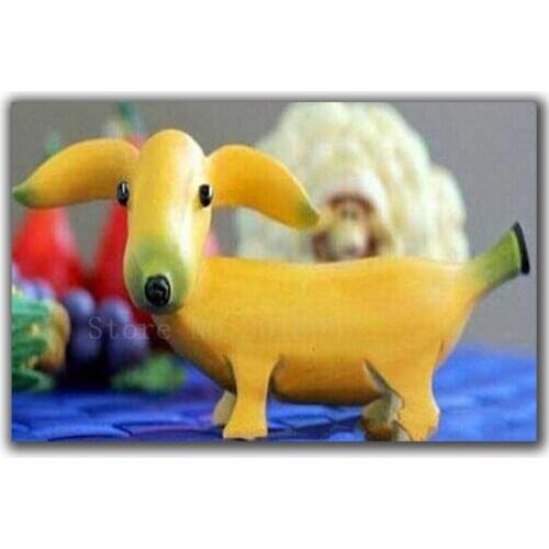 Diamond Mosaic Diy Diamond Embroidery Banana Made The Sheep Full Diamond Painting Cross Stitch Floral Rhinestone Decoration Kits