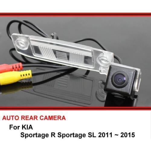 For KIA Sportage R Sportage SL 2011 ~ 2015 Reversing Camera Car Back up Parking Camera Rear View Camera CCD Night Vision