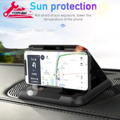 Car Phone Mount Mat Silicone Car Pad Mat for Various Dashboards,Adjustable Smartphone Support