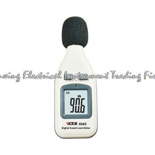 Fast arrival VICTOR 824C Sound Level Meter, Instantaneous 30-130 dBA decibel Noise Measurement