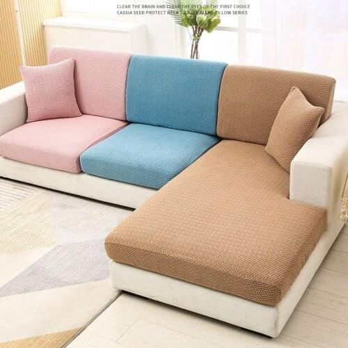 Home Armchair Sofa Seat Covers for 3 Cushion Couch Corner Sofa Cover Living Room Modern 3-seater Large Chaise Cover Lounge