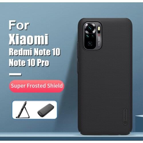 For Xiaomi Redmi Note 10 Pro Case NILLKIN Frosted Shield Hard PC Back Cover For Redmi Note10 Case For Redmi Note10 Pro Max Cover