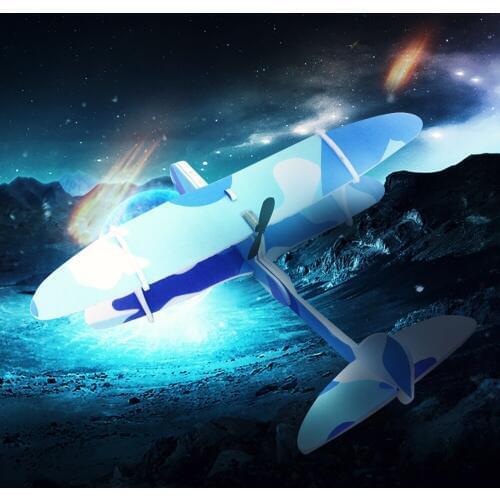 Electric Hand Throwing Glider Plane Outdoor Park EPP Foam Electric Gliding Aircraft Flying Toys For Children