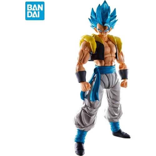 BANDAI SHF Original Dragon Ball Super Gogeta Action Figure Toys 6inch Anime Dragon Ball Z Figur Collection Figurine Model Toys