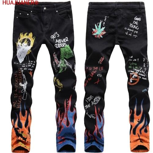 HUAJUANER Mens Jeans