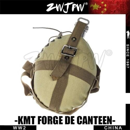 Chinese KMT Army Kettle With Cover-Camping Water Bottle CN/101106