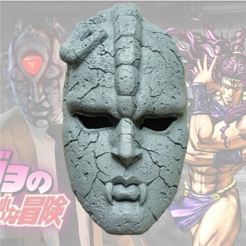 Jojo Bizarre Adventure Mask Stone Ghost Full Face Gargoyle Cosplay Masks Halloween Masquerade Party Prop Collection Gift U0720