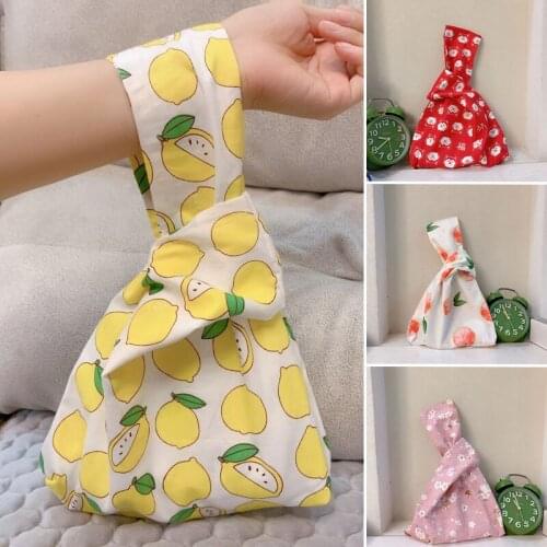 Fashion Hand Bag Women Small Foldable Eco Grocery Totes Shopping Bag Female Handbag for Walking Carry Pouch Key Phone Coin Purse