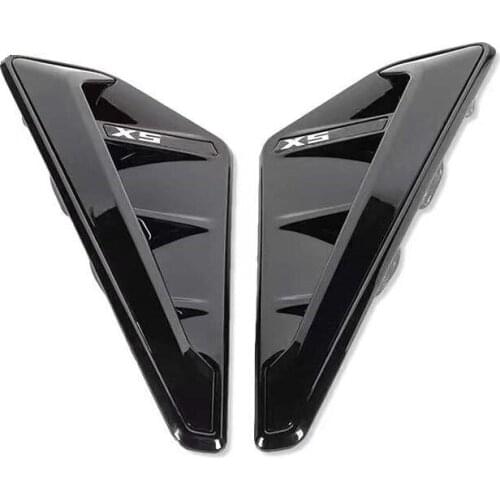 Car Front Fender Side Air Vent Grill Trim Replace Accessories For 2019+ BMW X5 G05 X5M F95