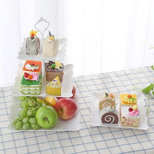 3 Tire Cupcake Stand Dessert Tower Cake Display Stand for Wedding Birthday Party Decoration Candy Bar Dessert Table Supplies