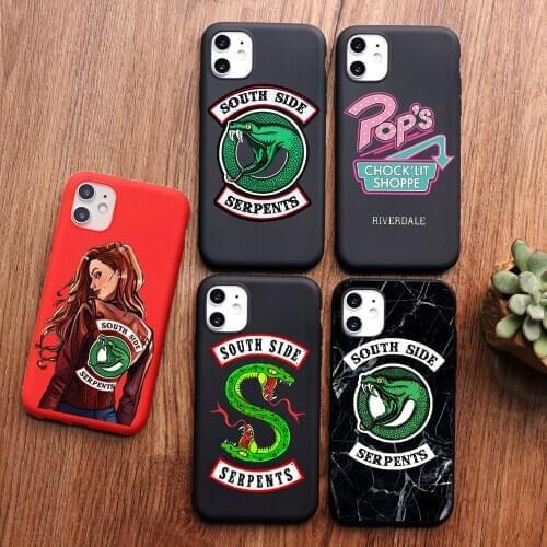 Riverdale southside pops Phone Case For iphone 12 11 pro XR XS MAX X 6 8 7 Plus 5 Silicone TPU Case For samsung A50 S10 Plus S20