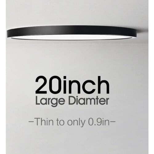 20inch Large Bedroom Ceiling Led Ceiling Lamps Room Lights Lighting Fixture Ultrathin Led Ceiling Light For Living Room kitchen