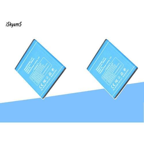 ISkyamS 2x 2400mAh High Quality Replacement Battery for Doogee X5 X5 Pro Batterie Batterij Bateria