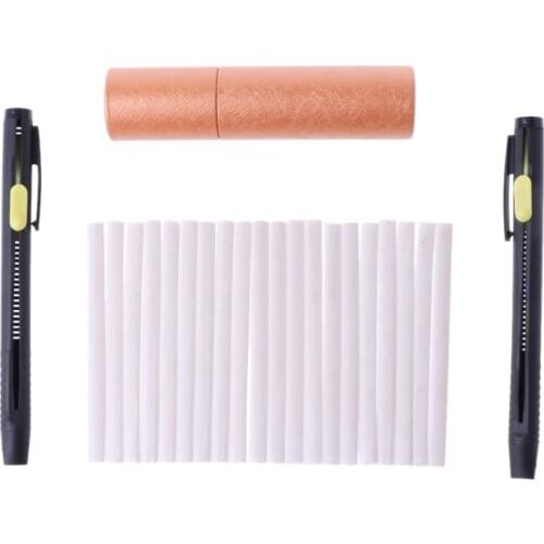 1 Set Tailors Chalk Pen Pencil Dressmakers Invisible Marking Sewing Fabric Cloth