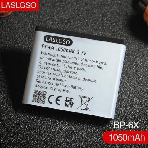 100% Good Quality BP-6X Li-ion Phone Battery for Nokia 8800 / 8800 Sirocco battery N73i 8860 battery