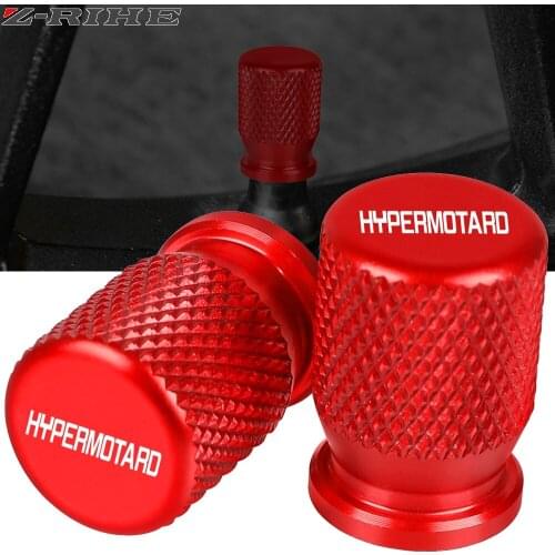 CNC Aluminum Tyre Valve Air Port Cover Caps Motorcycle Accessories For Ducati Hypermotard 1100 950 796 939/821SP 2007-2020 2019