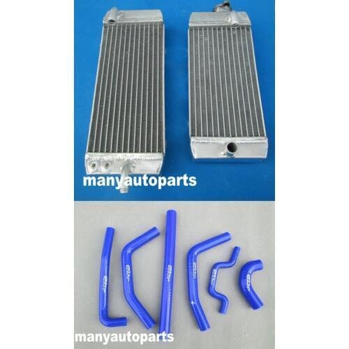 Aluminum radiator + HOSE FOR KAWASAKI KXF250 KX250F KX 250F 2011-2016 2012 2013 2014 2015 2016