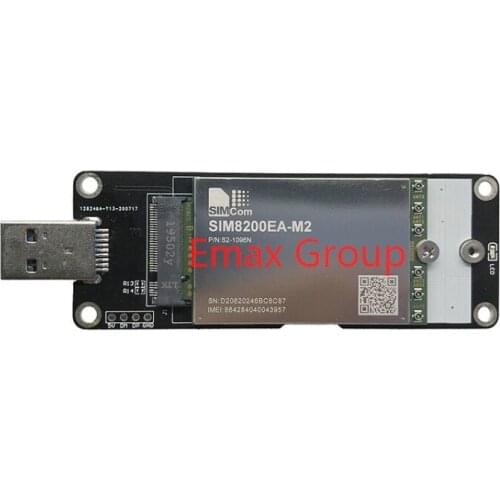 Free DHL SIMCOM SIM8200EA SIM8200EA-M2 with usb adapter or with m.2 to mini pcie