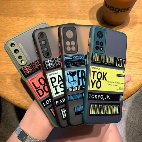 For Xiaomi Redmi Note 8 7 Pro Cases Cute CDG Phone Case For Fundas Redmi Note 8Pro Note 7Pro Transparent Protective Case Cover