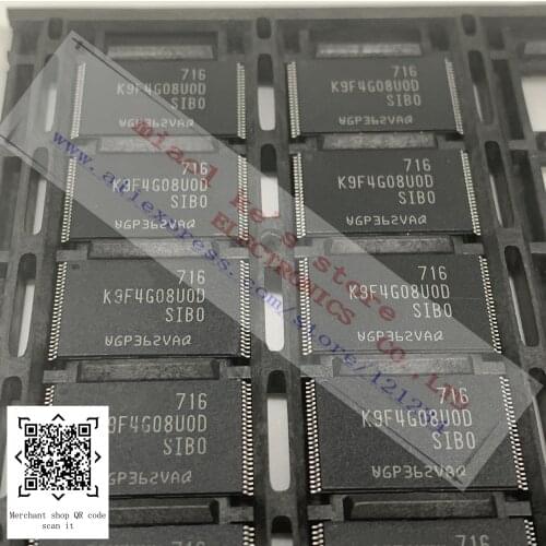 [1pcs]100%new original: K9F4G08UOD-SIBO K9F4G08UOD-SCBO K9F4G08U0D-SIB0 K9F4G08UOD K9F4G08U0D TSOP48 Flash memory chip